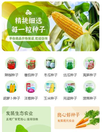 临潭农业小程序开发